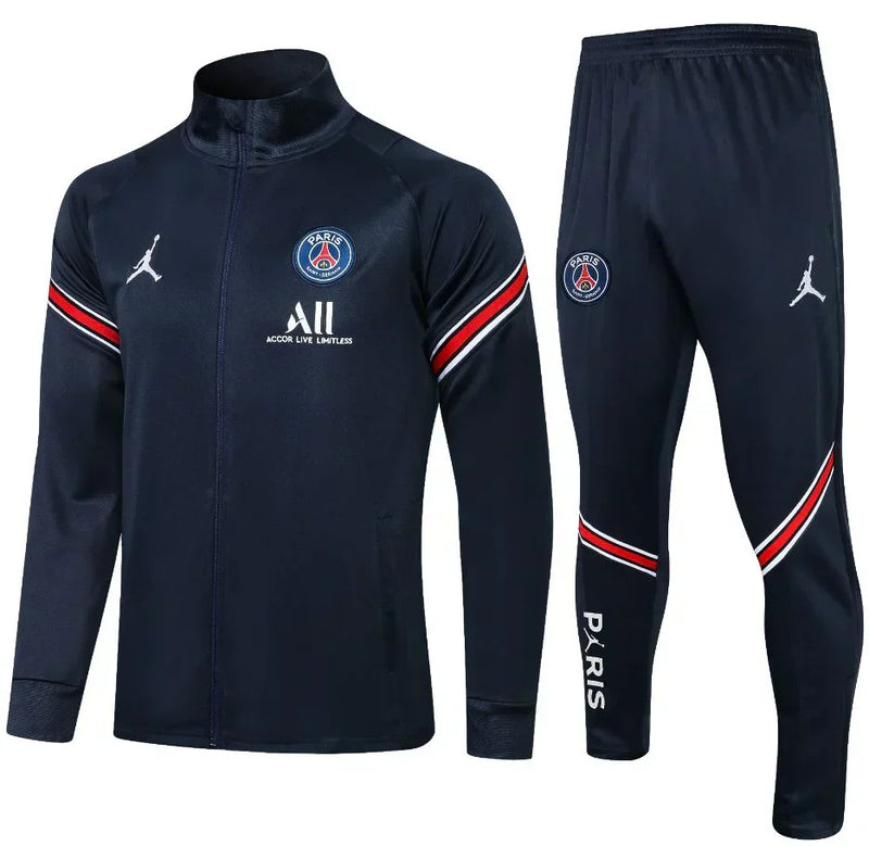 Agasalho Paris Saint Germain 21/22 - Masculino - Azul e Vermelho