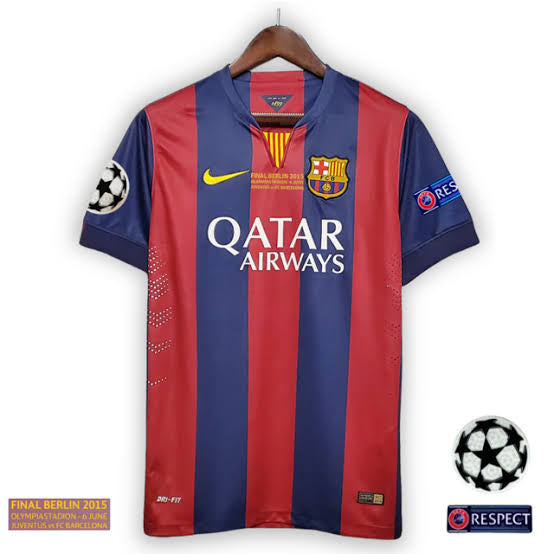 Camisa Barcelona - Retrô 2014/15 - NEYMAR JR