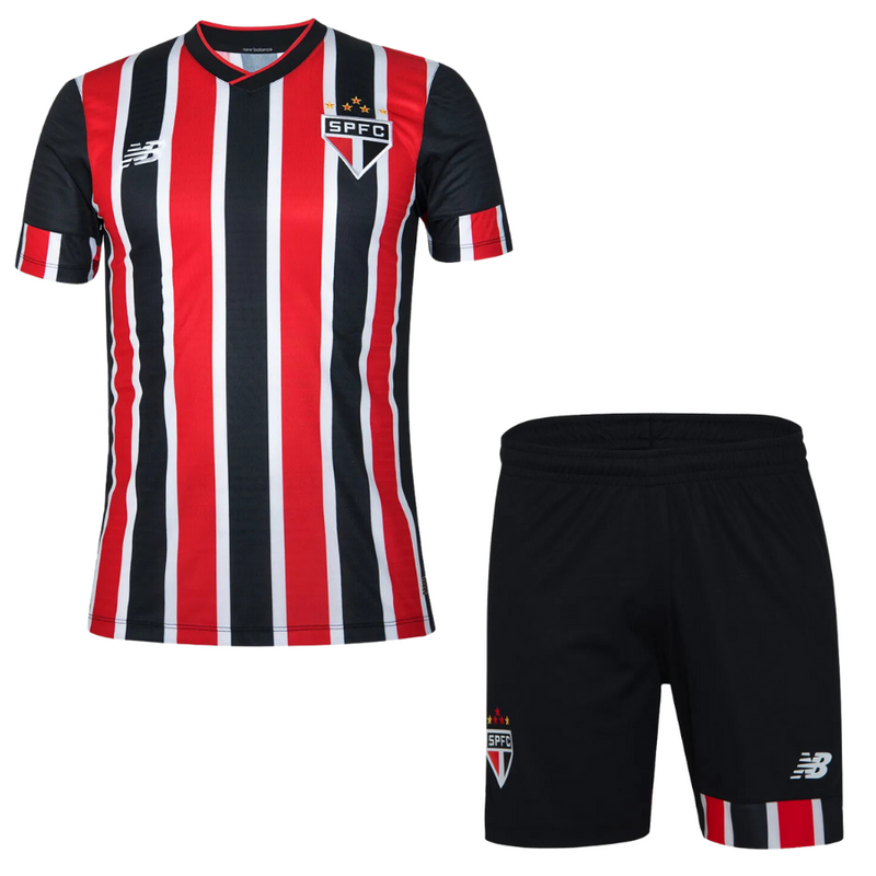 Kit infantil São Paulo Reserva Uniforme 24/25 NB