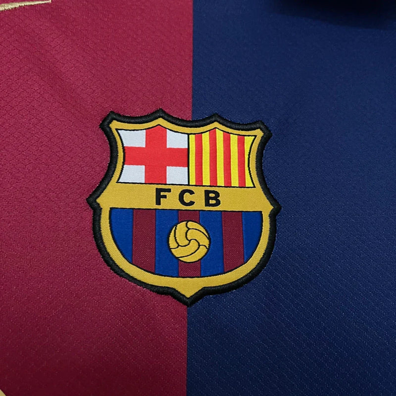 Camisa Barcelona Home 24/25 - Masculina Torcedor