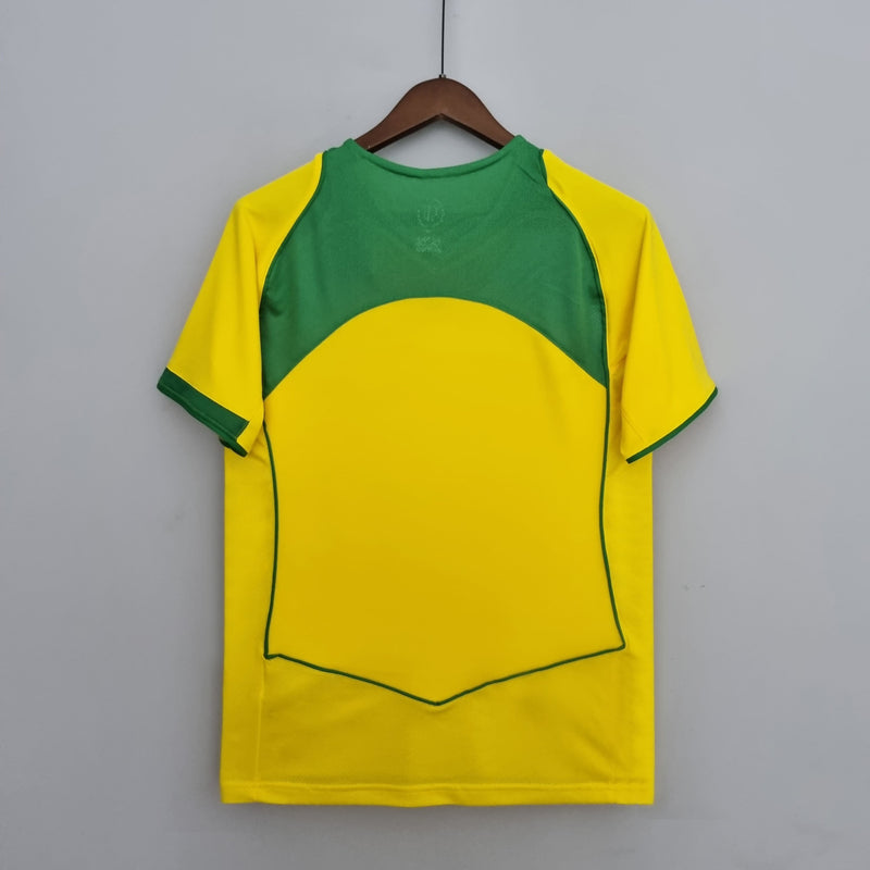 Camisa Brasil Home (1) 2004/06 Nike Retrô Masculina