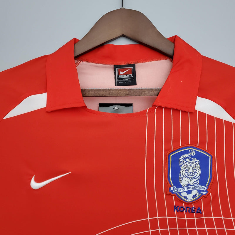 Camisa Coreia do Sul 2002 Nike Retrô Masculina