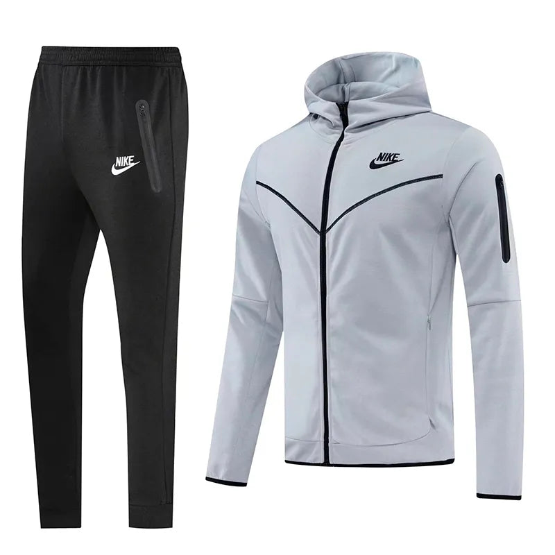 Conjunto Nike Tech Fleece Cinza