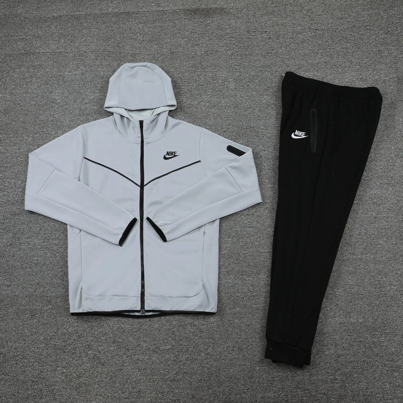 Conjunto Nike Tech Fleece Cinza