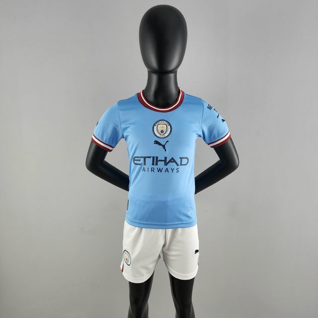 Conjunto Infantil Manchester City 2022/23